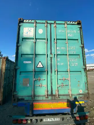 Контейнер - морской, после ремонта 40 футов НC (высота 2,9 м.)