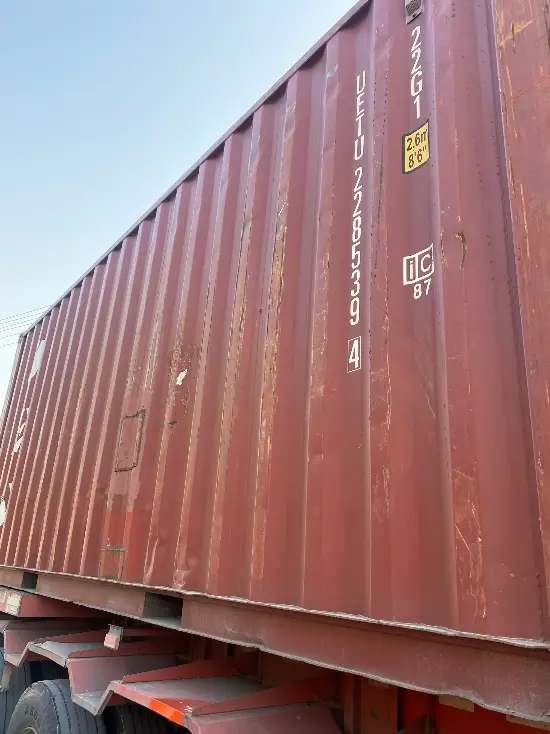 Грузовой морской контейнер, БУ, 20 DC (стандартный), артикул WYUEEOKYEP