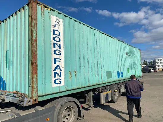 Контейнер сухогрузный морcкой 40 футов HC - Б/У (высокий), артикул DFSU6754043