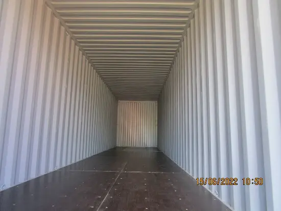 Морской контейнер, новый, сделал один рейс, 40 футов HC (высокий), артикул GSRPPQBTQY