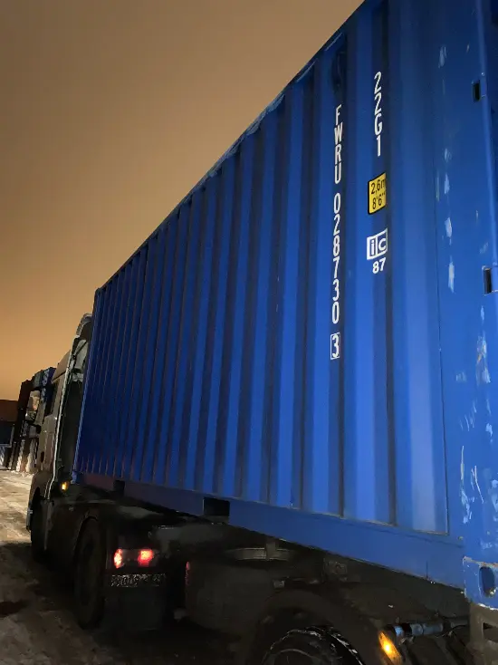 Морской контейнер - 2022 год, 20 фут. DC (высота 2,6 м.), артикул OLORTFTIOP