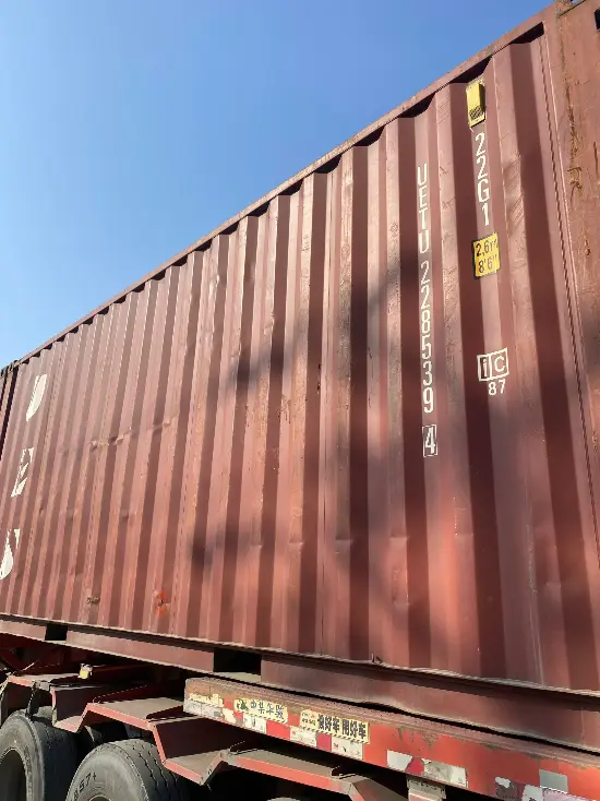 Грузовой морской контейнер, БУ, 20 DC (стандартный), артикул WYUEEOKYEP