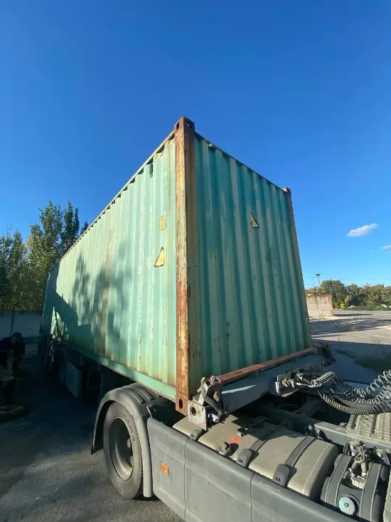 Контейнер морской крупнотонажный, Б/У, 40 футов НC (высокий), артикул DFCU6818050