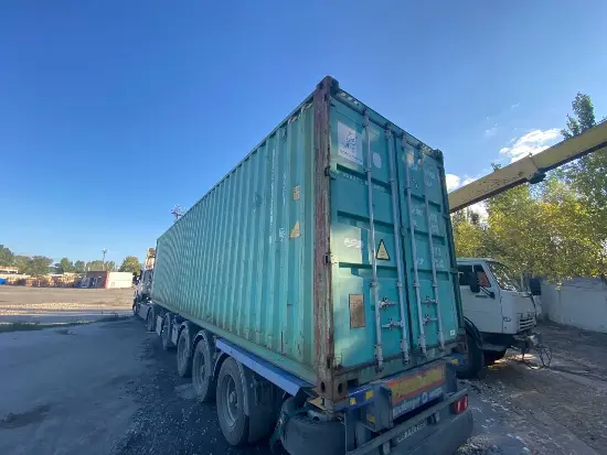 Контейнер морской крупнотонажный, Б/У, 40 футов НC (высокий), артикул DFCU6818050