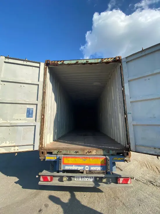 Контейнер грузовой морской 40 футов НC (Высокий, Б/У, 2,9 м), артикул CCLU7001839