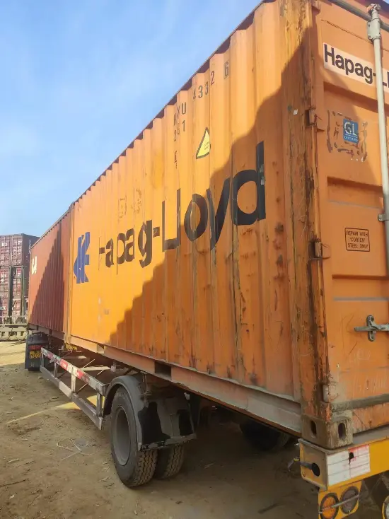 Контейнер морской, грузовой, Б/У - 20 футов DC (стандартный), артикул HLXU3433726