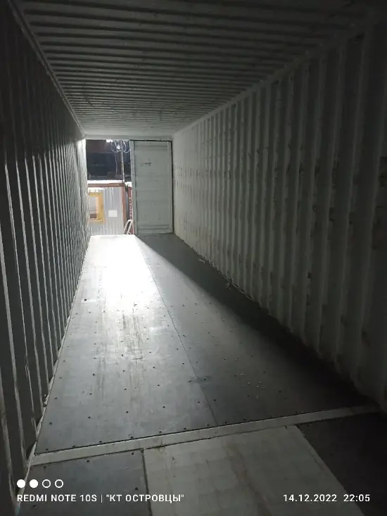 Морской сухогрузный крупнотонажный контейнер - 40 футов HC (высокий, IICL), артикул RTRWYWBOPZ