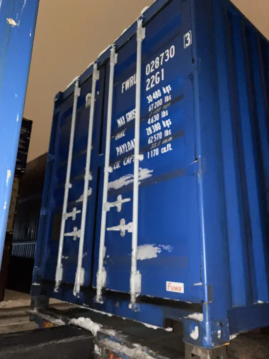 Морской контейнер - 2022 год, 20 фут. DC (высота 2,6 м.)