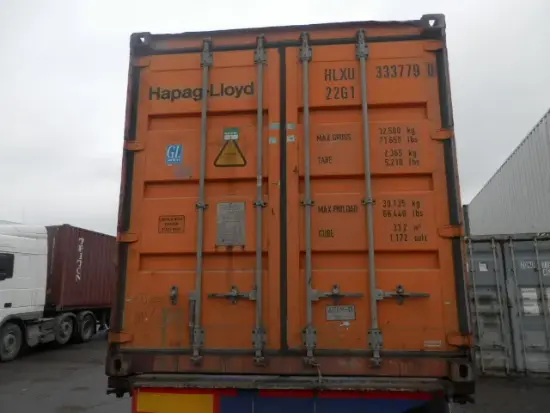 Контейнер 20 футов DC - CW (стандартный 2,6 м.), артикул FLOSBRTBSO